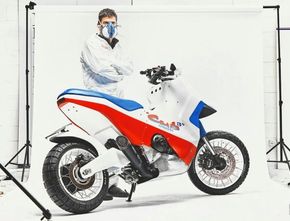 Mirip Motor Mainan, Modifikasi Honda X-ADV Ganti Bodi ke EZ90