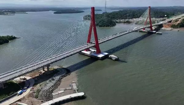 Jembatan Pulau Balang Sudah Diresmikan Jokowi, tapi Baru Bisa Digunakan Masyarakat pada Desember