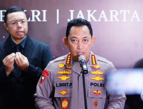Kapolri Tegaskan Robot Polisi Belum Pakai Anggaran Negara karena Masih Tahap Uji Coba