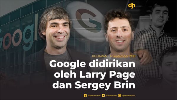 Google didirikan oleh Larry Page dan Sergey Brin