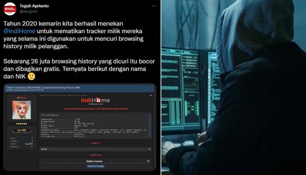 Geger: 26 Juta Data Browsing History IndiHome Bocor, Nama dan NIK Dibagikan Secara Gratis?