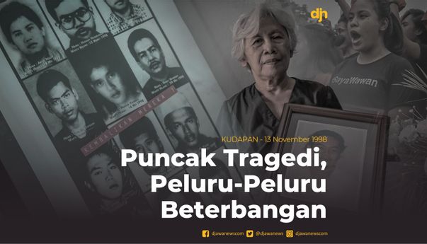 Puncak Tragedi, Peluru-Peluru Beterbangan