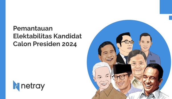 Netray Report: Pemantauan Elektabilitas Kandidat Calon Presiden 2024
