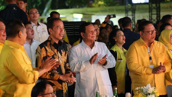 Di HUT Golkar, Prabowo ke Jokowi: Saya Banyak Belajar dari Bapak, Terutama Politik