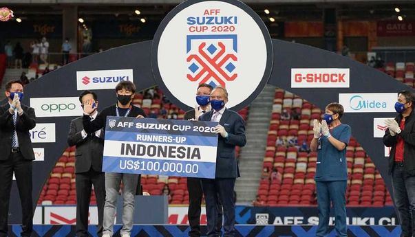 Indonesia Runner Up Piala AFF 2020, Inilah Besaran Bonus Yang Diterima Timnas Indonesia