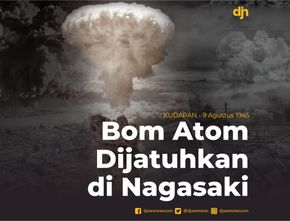 Bom Atom Dijatuhkan di Nagasaki