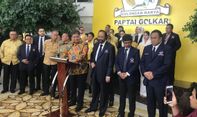 Airlangga Hartarto Terima Kunjungan Surya Paloh di Markas Golkar, Ini 3 Hal yang Dibahas
