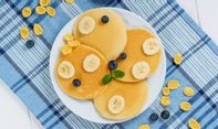 Resep Pancake Oat Pisang Keju, Camilan Sehat untuk Akhir Pekan