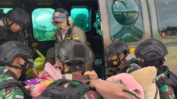 2 Anggota TNI-Polri Tewas Ditembak OTK Saat Jaga Salat Tarawih di Puncak Jaya Papua
