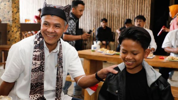 Surprise! Farel Prayoga Tiba-tiba Persembahkan Lagu Khusus untuk Ganjar Pranowo: Tugiman, Tukang Gawe Nyaman