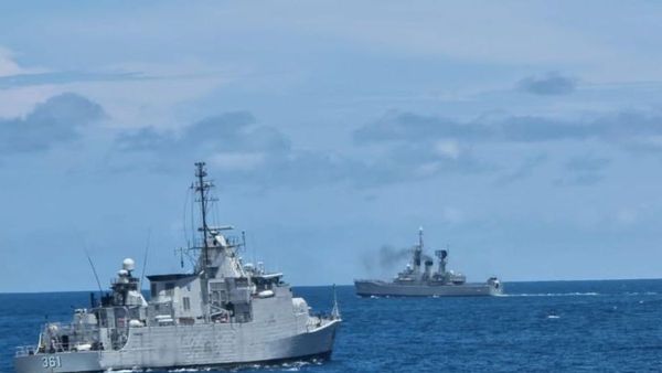 Update Pengamanan G20: TNI AL Siagakan Kapal Perang di Sektor Strategis Perairan Bali
