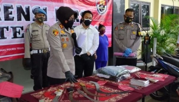 Duh Moms, Anak di Bawah Umur Nekat Gabung Geng Motor dan Bacok Remaja Lain di Tegal