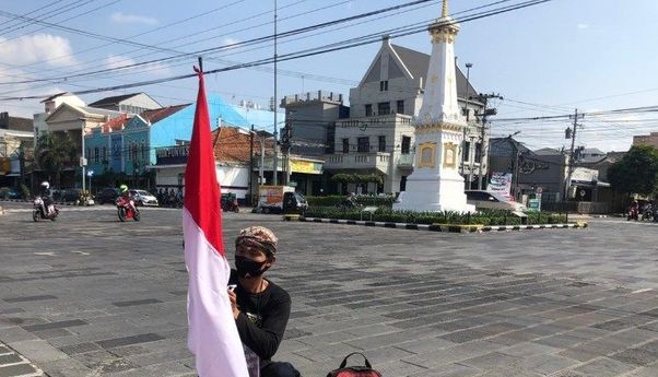 Berita Terbaru di Jogja: Seorang Pria Lakukan Aksi Jalan Kaki Yogyakarta—Semarang, Inilah Alasannya