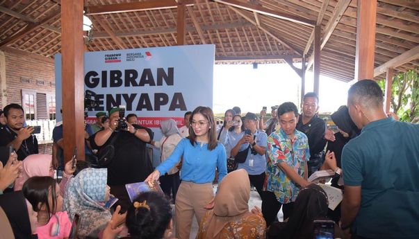 Pesan Gibran dan Selvi ke Ratusan Ibu Hamil di Depok: Jangan Lupa Konsumsi Protein dan Vitamin