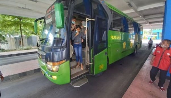 Jelang Libur Nataru, Kondisi Kendaraan hingga Awak Bus Terminal Tirtonadi Diperiksa