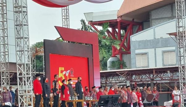 Jokowi dan Megawati Akan Berikan Pidato Politik dalam HUT PDIP ke-50 Hari ini