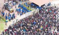 43 Demonstran Ditangkap dari Bentrok di Kantor BP Batam, 26 Personel Luka-luka