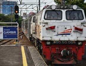 Larangan Mudik, Penggunaan Kereta Api Menurun Drastis