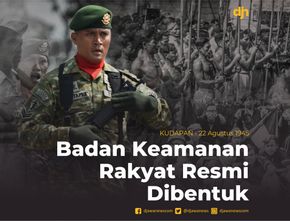 Badan Keamanan Rakyat Resmi Dibentuk