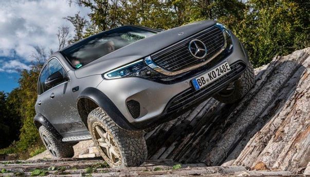 Mercedes-Benz EQC 4X4, Mobil Listrik Offroad Tangguh Pertama