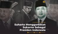 Suharto Menggantikan Sukarno Sebagai Presiden Indonesia