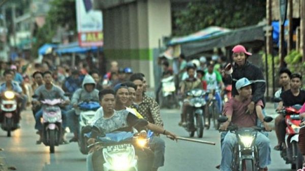 Warga Makassar Diteror Geng Motor Bawa Parang dan Panah, Polisi Langsung Gerak Cepat