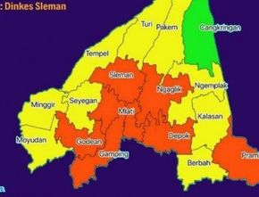 Berita Jogja: Sleman Rilis Peta Epidemilogi, Kecamatan Cangkringan Menjadi Satu-satunya Zona Hijau