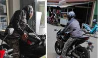 Berita Terkini: Seorang Pria Gondol Jaket Honda dan Motor CBR 250 CC yang Dipajang di Dealer