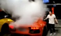 Pria Ini Menyesal Pamer Bakar Daging Pakai Knalpot, Mobil Lamborghini-nya Malah Berasap