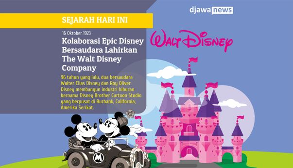 16 Oktober 1923, Kolaborasi Epic Disney Bersaudara Lahirkan The Walt Disney Company