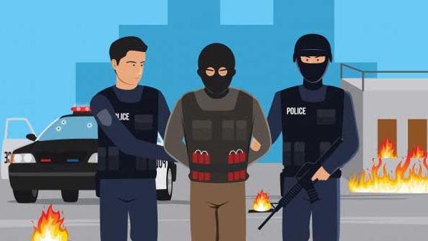 Densus 88 Antiteror Menangkap Tiga Terduga Teroris di Kalsel