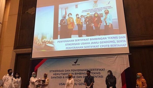 Berita Jogja: 30 Pelaku Usaha Jamu Gendong Dapat Sertifikasi dari BPOM