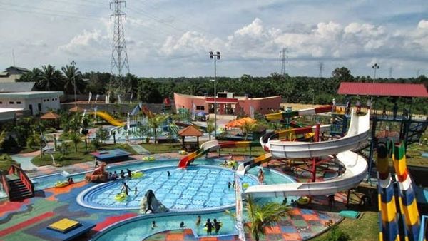 Ini Dia Keseruan Wisata Air Sapadia Boombara Waterpark di Pedamean, Labuhanbatu