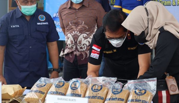 BNNP Banten Rebus 2 Kilogram Sabu-sabu dengan Air Panas, Klaim Selamatkan 7.000 Manusia