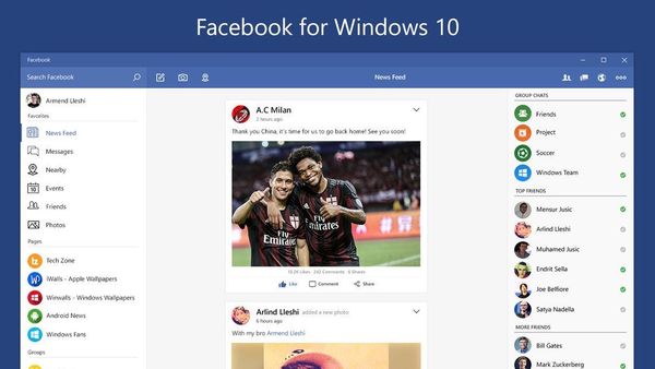Bulan Ini Aplikasi Facebook Dihapus dari Windows 10