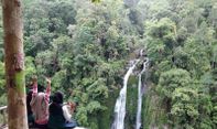 Air Terjun Simbilulu Desa Prongil Julu yang Indah dan Sendu