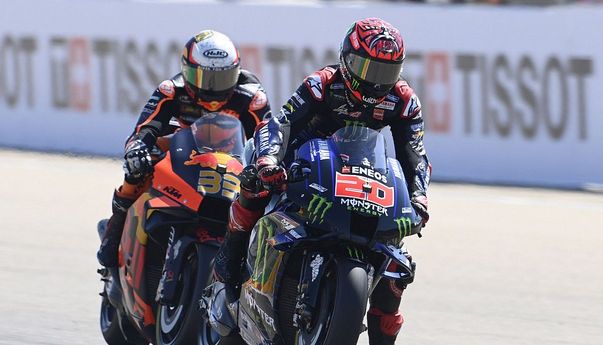 Salah Prediksi, Fabio Quartararo Gagal Gacor di MotoGP Aragon 2021
