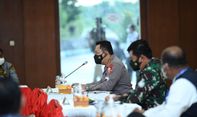 Terbang ke Kalsel, Panglima TNI dan Kapolri Lakukan ini Soal Penanganan Covid-19