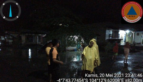 Kabar Duka dari Sumsel, Anak Sungai Meluap Kabupaten Ogan Komering Ulu Kebanjiran