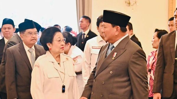 Keakraban Prabowo-Megawati di Hari Pancasila, PDIP: Hubungan Keduanya Terajut dengan Baik Sejak Lama