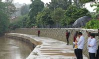 Presiden Jokowi Optimis Normalisasi Sungai Ciliwung Bisa Selesai pada 2024
