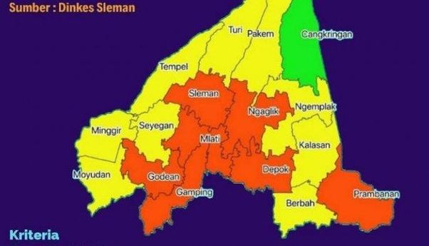 Berita Jogja: Sleman Rilis Peta Epidemilogi, Kecamatan Cangkringan Menjadi Satu-satunya Zona Hijau