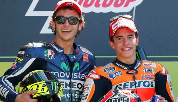 Curhatan Marc Marquez Tentang Valentino Rossi Masih Jadi Inspirasinya