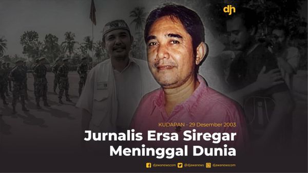 Jurnalis Ersa Siregar Meninggal Dunia
