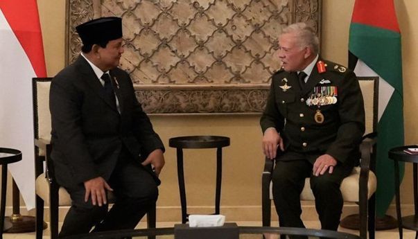 Bertemu Raja Yordania, Prabowo Bahas Krisis dan Kebutuhan Bantuan Kemanusian di Gaza