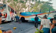 Kecelakaan Bus Eka Cepat dengan Bus Sugeng Rahayu di Ngawi, 4 Orang Tewas