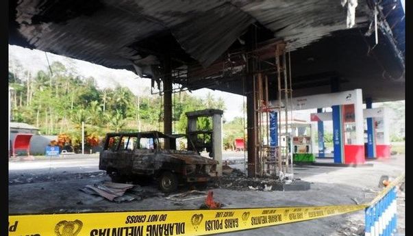 Berita Jateng: Panas! SPBU Sawangan Membara di Tengah Malam