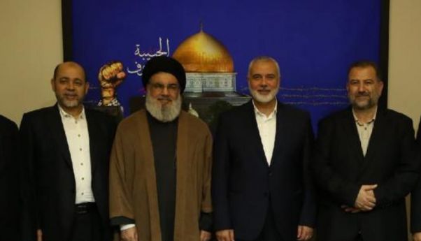 Pimpinan Hizbullah dan Hamas Bertemu di Beirut, Bahas Serangan Balasan ke Israel