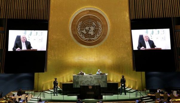Mahmoud Abbas Minta Israel Tinggalkan Palestina dalam waktu Setahun