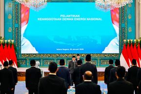 Dewan Energi Nasional Resmi Dilantik, Prabowo Tegaskan Prioritas Ketahanan Energi